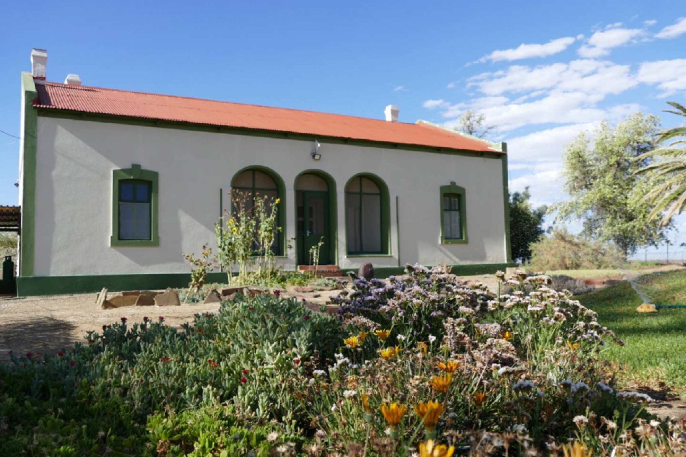 Self-catering house and garden at Gamis Farm